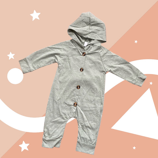 Baby Jumpsuit Casual Button